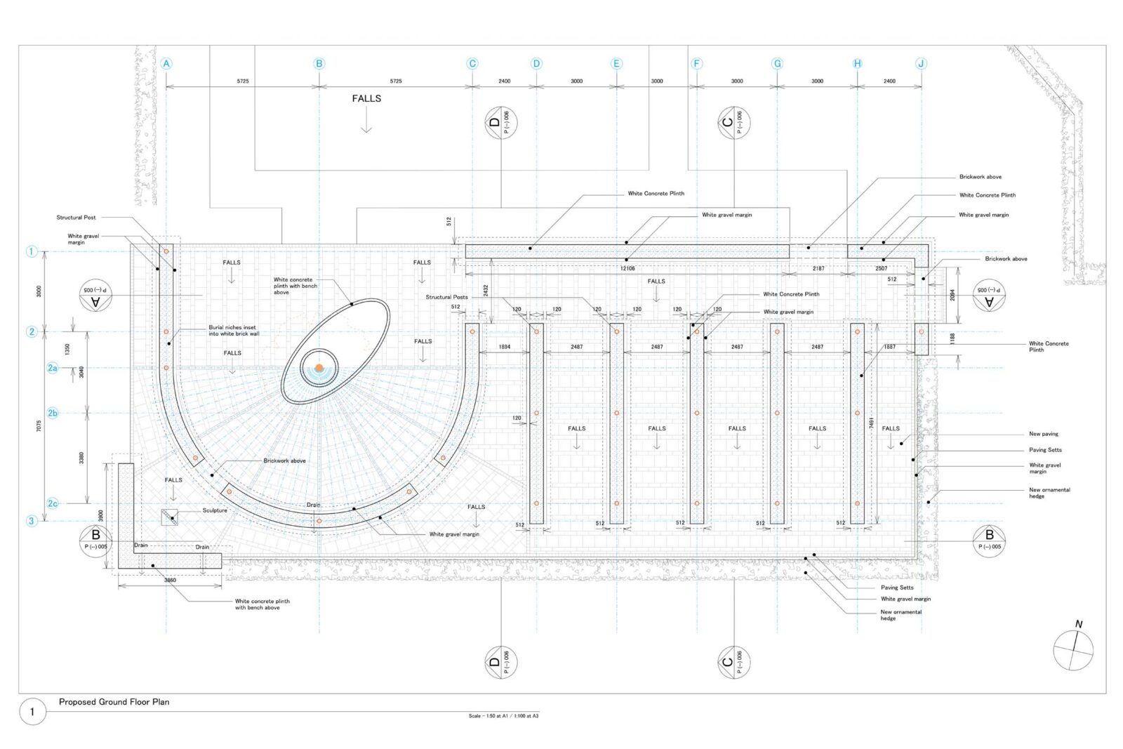 P Proposed Plinth Level Plan Rud Sawers Architects