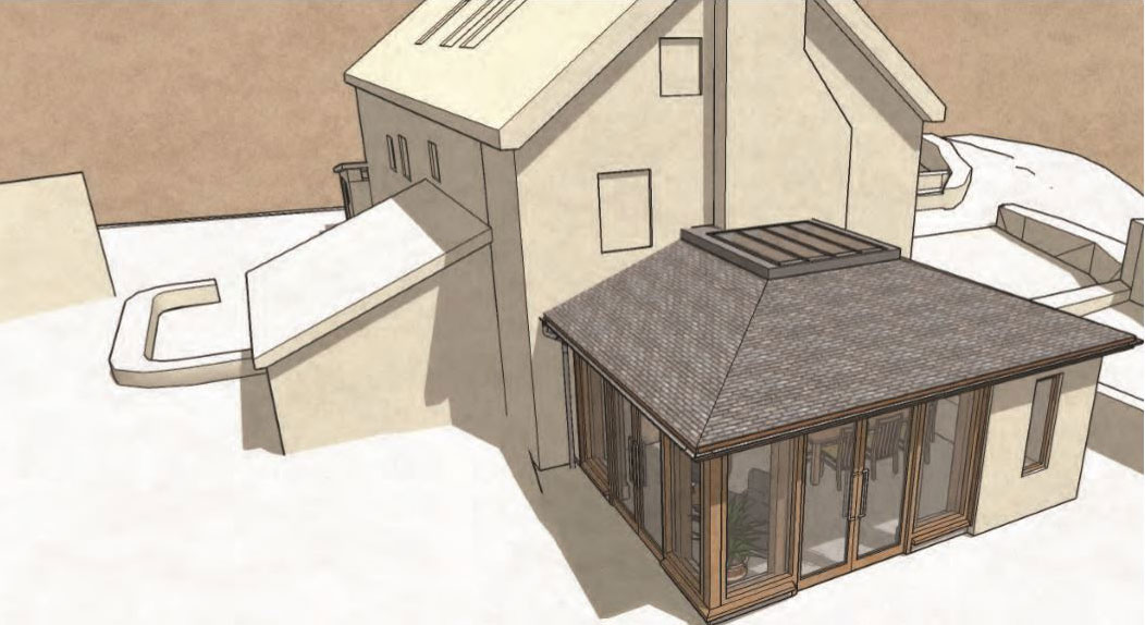 Leigh House Submitted for Planning – Rud Sawers Architects, Devon