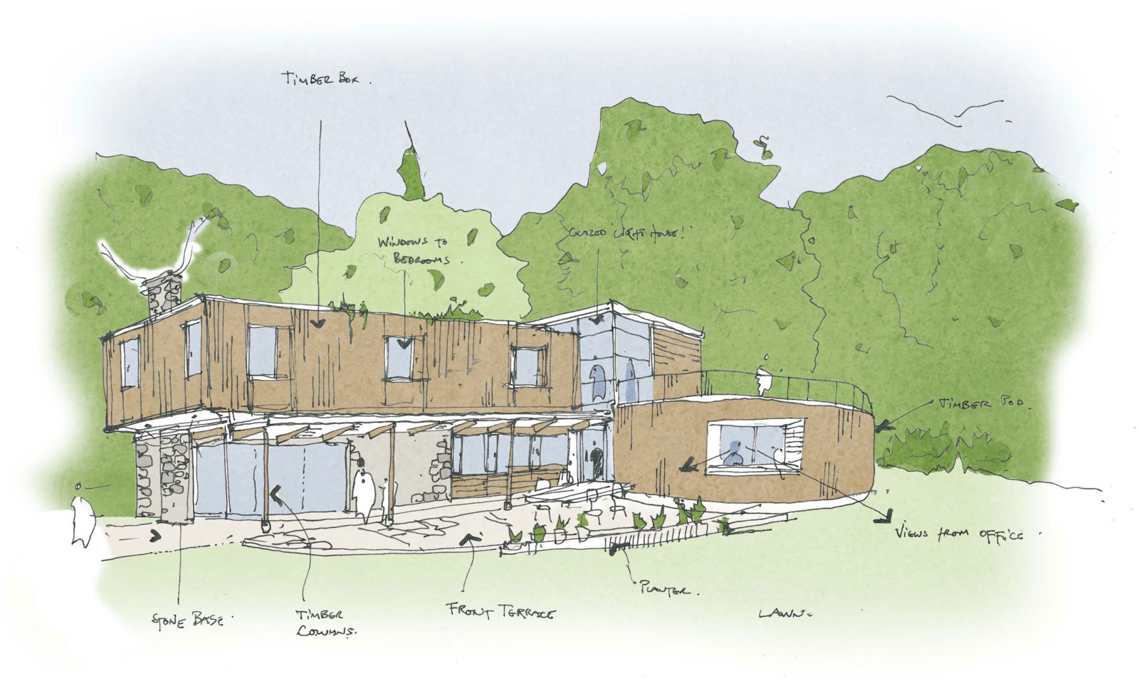 RSA awarded new-build house project in Belstone near Okehampton – Rud Sawers Architects, Devon