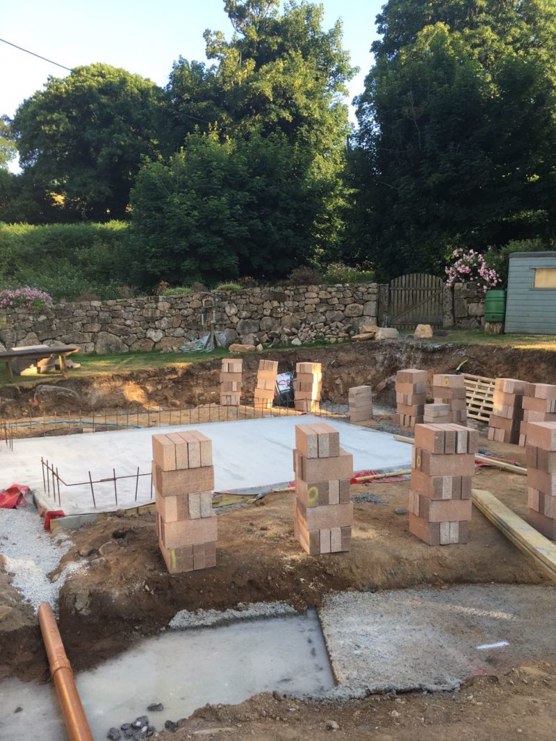 Leigh House starts on site – Rud Sawers Architects, Devon