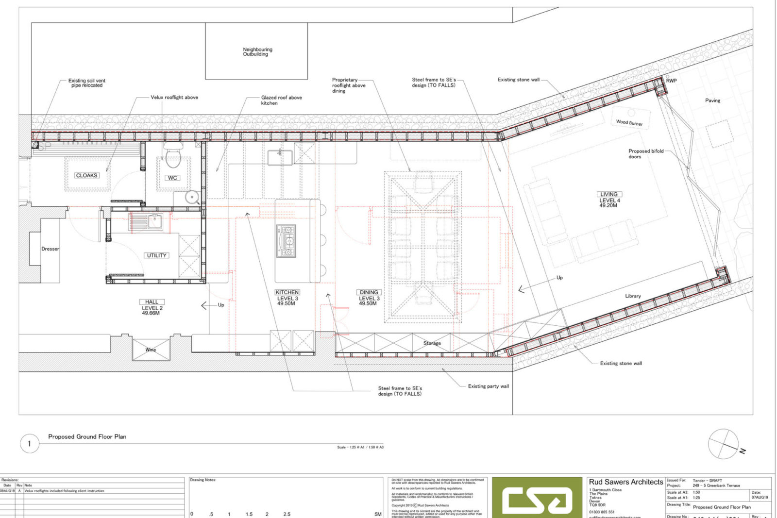 Detailed Design commences on Greenbank Terrace – Rud Sawers Architects, Devon